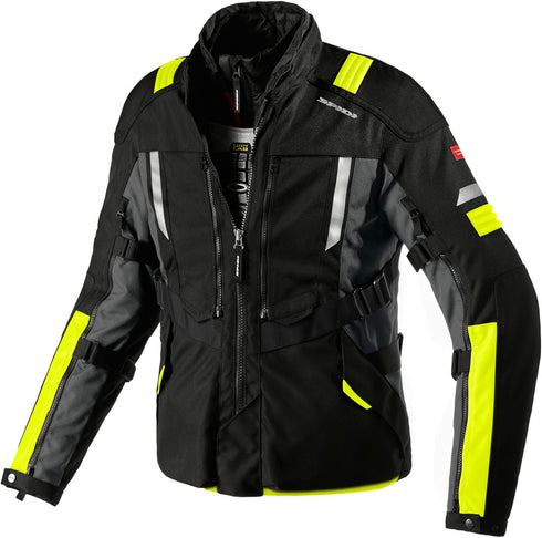 Geaca Moto Spidi Modular Black/Yellow